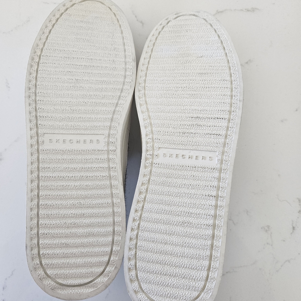 SKECHERS STREET RISE FIT Zebra Stripped Shoe NWOT - Picture 5 of 5